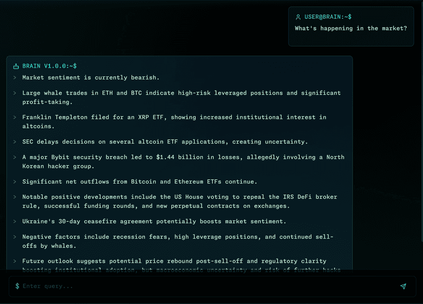 Ovryn Assistant Interface